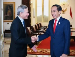 Presiden Jokowi Terima Kunjungan Kehormatan Menlu Singapura