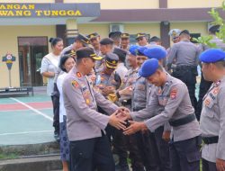 Gelar Halal Bihalal Bersama Anggota, Kapolres Lombok Utara: Semoga Pada Momen Idul Fitri ini Kita Kembali Fitriah