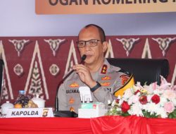 Dalam Rangka Evaluasi Dan Perencanaan Kedepan, Polda Sumsel Gelar Opsnal TW 1 TA 2024