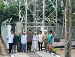 On Air Tower Telkomsel di Dua Desa Babat Supat, Warga Ucapkan Terima Kasih ke Pj Bupati Apriyadi Mahmud