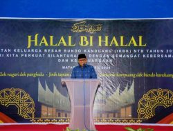 Pj Gubernur Miq Gita Hadiri Halal Bihalal IKBK NTB