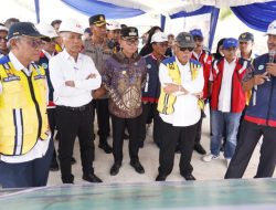 Sambut Kunjungan Menteri PUPR RI Tinjau Tol Trans Sumatera, Pj. Bupati Banyuasin Usulkan Pembangunan Infrastruktur di Banyuasin