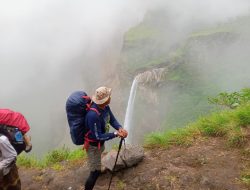 PWI KLU dan DRC Ekspedisi Rinjani, Sorot Pemancing di Aiq Kalak