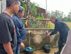 Kapolda Sumsel Tinjau Dua Lokasi Sumur Bor Bantuan Polri 