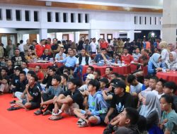 Polres Banyuasin Gelar Nobar Jelang Semifinal AFC U-23 Asian Cup 2024 Indonesia VS Uzbekistan