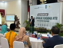 Hadiri Halalbihalal Kagama NTB, Miq Gite Ajak Lawan Merariq Kodek