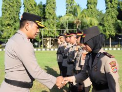Sertijab di Polres Lombok Barat, Sejumlah PJU alami Pergeseran