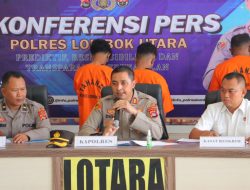 Kurang Dari 48 Jam Sat Reskrim Polres Lombok Utara Ungkap Pelaku Pembunuhan
