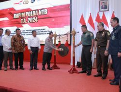 Kapolda Irjen Pol R. Umar Faroq Buka Rapim Polda NTB TA 2024