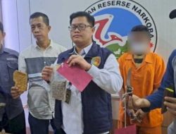Didapati 990 Butir Pil Ekstacy, Kurir Narkoba ini Diamakan Ke Polres OKI