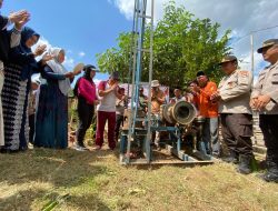 Peingati HUT Bhayangkara ke-78, Polres Bima Kota Baksos dan Resmikan Pengeboran Air Bersih