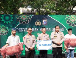 Jelang Hari Raya Idul Adha, Polda DIY Serahkan 30 Ekor Sapi dan 15 Ekor Kambing