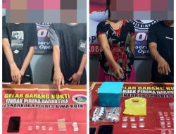 Gerombolan Pengedar Sabu Digulung Tim Opsnal Sat Resnarkoba Polres Bima Kota, Dua Diantaranya Pasutri