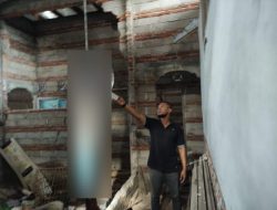 Polsek Tanjung Olah TKP Penemuan Mayat Diduga Gantung Diri, Remanto: Korban Diduga Depresi Karena Terlilit Hutang