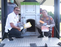 Polda NTB Musnahkan BB Narkotika hasil Ungkap Kasus Periode April dan Mei 2024
