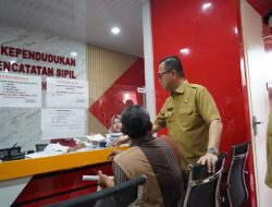 Pasca Libur Lebaran, Hani S Rustam Sidak Sejumlah Instansi Pemkab Banyuasin