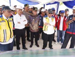 Menteri PUPR Tinjau Tol Trans Sumatera, Pj. Bupati Banyuasin: Insya Allah Jalan Tol Pangkalan Betung Akan Rampung Lebaran Tahun Depan