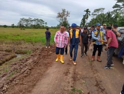 Pj. Bupati Banyuasin: Jalan di 5 Desa Kecamatan Muara Sugihan Akan Segera Dibangun.