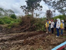 TingkatkanHasil Produksi Pertanian, Pj. Bupati Banyuasin Bangun Jaringan Irigasi Rawa Kecamatan Rambutan