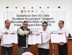 Percepat Capaian Pemenuhan SPM Sub Urusan Bencana, Kecamatan Pemenang Jadi Pilot Projeck Kencana di Provinsi NTB