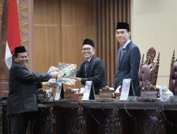 Sekda Sumsel Supriono Hadiri Rapat Paripurna LXXXIV DPRD Provinsi Sumsel