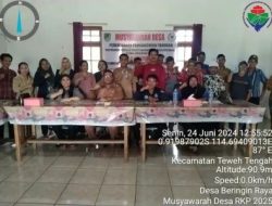 Pemdes Beringin Raya Kecamatan Muara Teweh Gelar Musdes RKP 2025