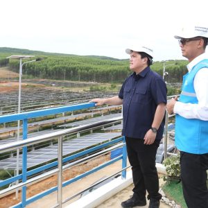 Gerak Cepat PLN Hadirkan Energi Bersih di IKN, Menteri BUMN: Hari Ini Sudah Terbukti PLTS ini Sudah Jadi
