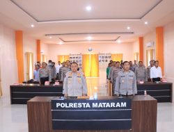 Melalui Zoom Meeting, Polresta Mataram Ikuti Acara Dialog Internalisasi Wawasan Kebangsaan