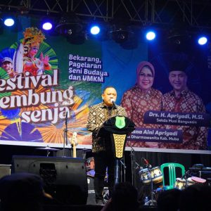 Festival Embung Senja Berlangsung Meriah, Hibur Warga Babat Supat Muba