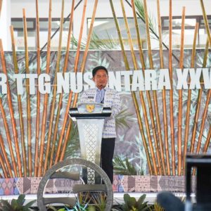 TTG Nusantara XXV Tahun 2024 Resmi Dibuka, PJ Gubernur Hassanudin Ajak Peserta Nikmati Pariwisata NTB
