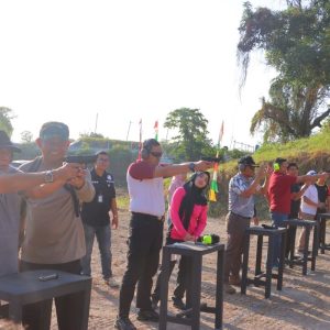Kapolres Lombok Utara Gelar Lomba Nembak Beregu Meriahkan HUT KLU Ke-16