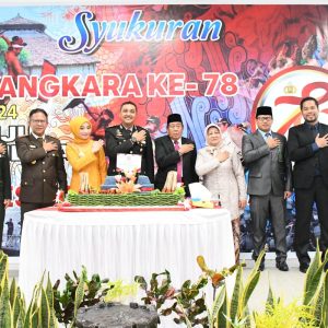 HUT Bhayangkara ke -78 Diisi Upacara dan Syukuran di Jajaran Polres Lombok Utara