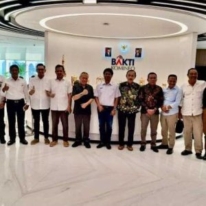 Konsultasi ke BAKTI Kominfo perihal Blank spot, Diskominfotik NTB Dampingi Komisi 1 DPRD Nusa Tenggara Barat