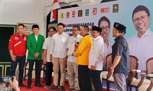Deklarasi Bakal Paslon Wako dan Wawako Yogyakarta, Afnan dan Singgih di Dukung 8 Parpol