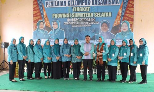 Desa Sidorejo Kecamatan Keluang Wakili Muba Ikuti Lomba Kelompok Dasawisma Tingkat Provinsi Sumsel