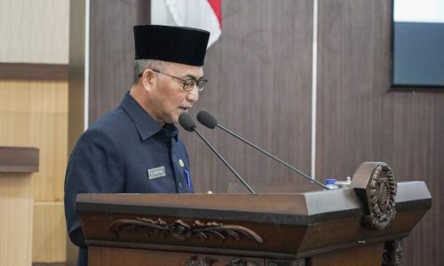 Sekda H Apriyadi Sampaikan KUPA dan PPASP R-APBDP Kabupaten Muba Tahun 2024