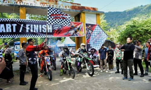 Bangkitkan Pariwisata di KLU, Bupati Bersama Wabup Lombok Utara Lepas Peserta Adventure Extra