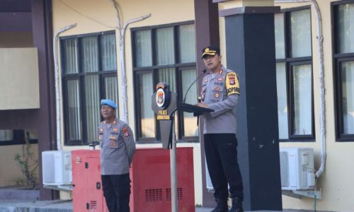 Apel Jam Pimpinan, Kapolres Lombok Utara: Pendekatan Humanis Wujudkan Pilkada Damai