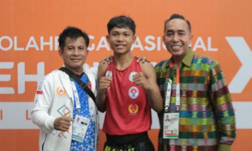 Muaythai NTB Target Dua Emas, Loloskan Tiga Atlet Ke Final PON XXI