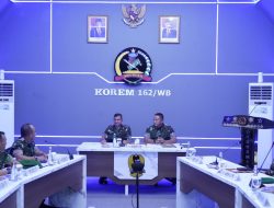 Kuatkan Silaturahmi dan Cek Kesiapan Operasional, Pangdam IX/Udayana Kunker ke Makorem 162/WB