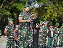 Pastikan Kesiapan Pam VVIP Kunjungan Presiden Jokowi ke NTB, Brigjen TNI Agus Bhakti Pimpin Apel Gelar Pasukan