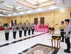 Kapolda Pimpin Sertijab, Sejumlah Pejabat Polda DIY Alami Rotasi