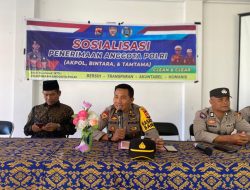 Dorong Generasi Muda Bergabung dengan Polri, Polres Lombok Utara Sosialisasi BETAH ke Sekolah