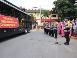 Pasukan Satgas Amole Tahap II 2024 Diberangkatkan, Kapolda DIY: Kemanusiaan dan Keselamatan Diatas Segalanya