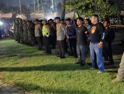 Amankan Debat Terbuka Calon Bupati dan Wabup, Polres Lombok Utara Terjunkan 157 Personil Gabungan