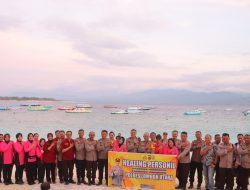 Motivasi dan Rileksasi Bagi Anggota, Polres Lombok Utara Gelar Healing di Gili Trawangan dan Meno