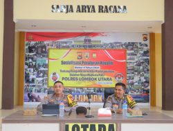 Kapolres Lombok Utara Pimpim Sosialisasi Perkap No 4 Tahun 2024
