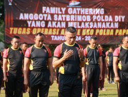 Kapolda DIY Pimpin Family Gathering Satbrimob, Persiapan Mental dan Dukungan Keluarga Jelang Operasi Amole di Papua