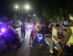 Upaya Pertahankan Kondusifitas Kamtibmas, Polresta Mataram Intens KRYD Akhir Pekan