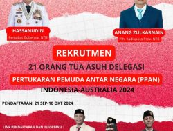 Dispora NTB Buka Pendaftaran Orang Tua Asuh Untuk Program Pertukaran Pemuda Antar Negara